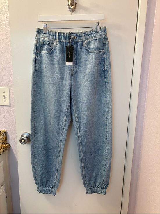 rag & bone Pants - RAG & Bone Miramar Light Blue Denim Jogger Pants NWT Size M •Waist 15-20•